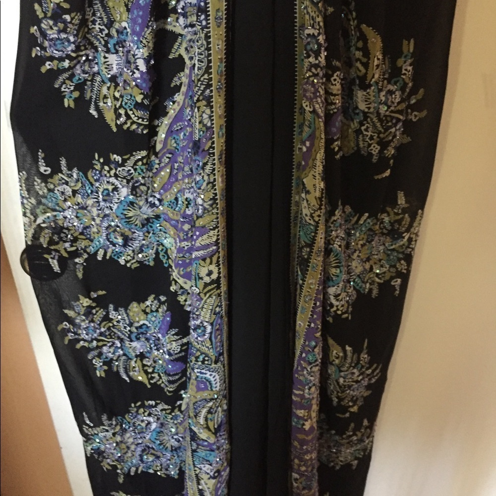 Long Empire Cut Style Gown Size 12 - Picture 5 of 8